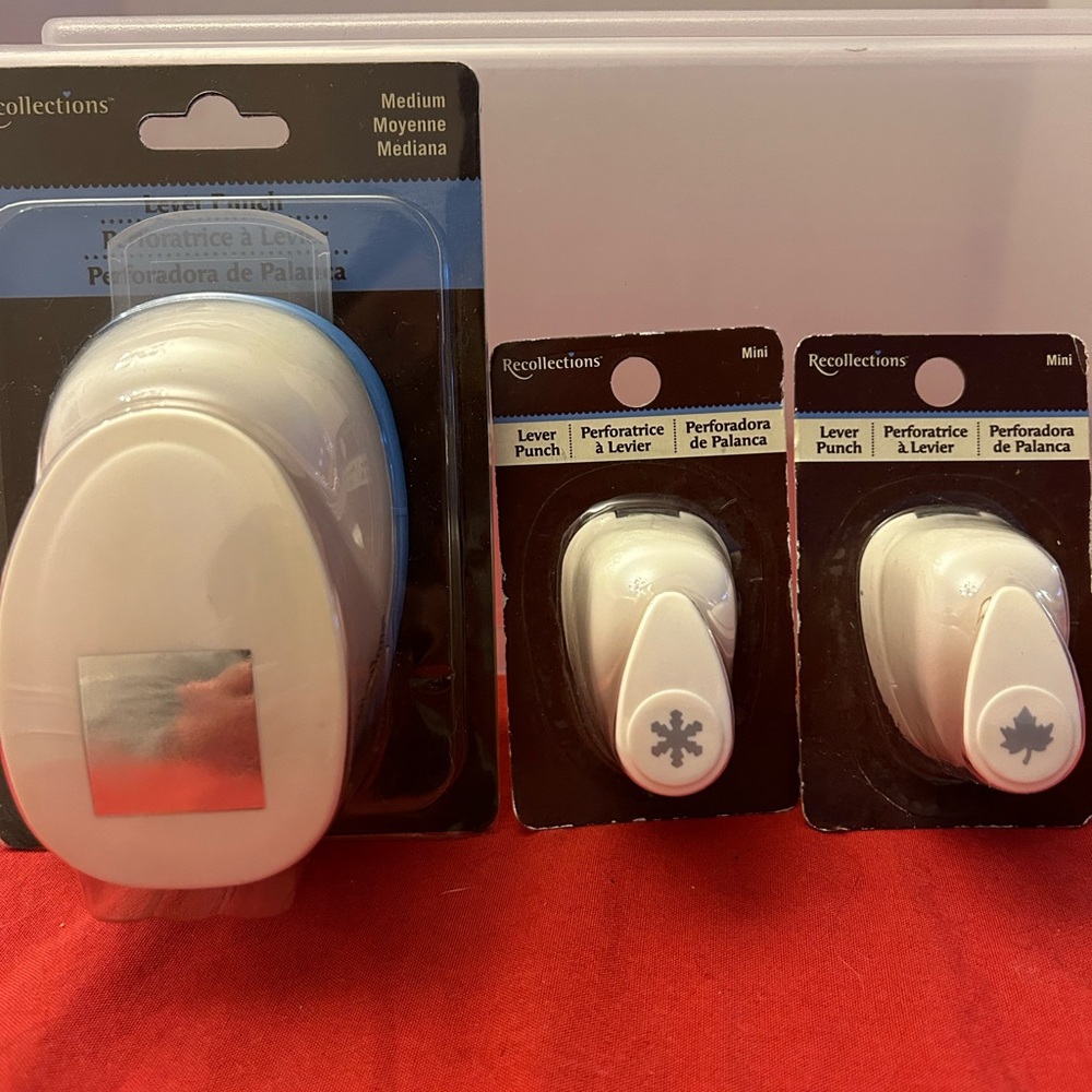 3 Reflections lever punches Brand New